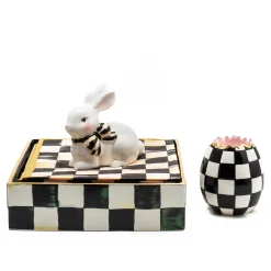 Courtly Check Luncheon Napkin Holder|MacKenzie-Childs New