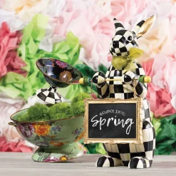 Courtly Check Menu Rabbit|MacKenzie-Childs Sale