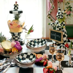 Courtly Check Menu Rabbit|MacKenzie-Childs Sale