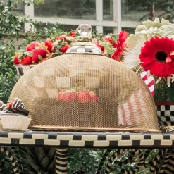 Courtly Check Mesh Dome - Large|MacKenzie-Childs Best