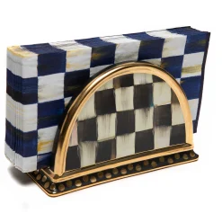 Courtly Check Napkin Holder|MacKenzie-Childs Clearance