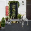 Courtly Check Outdoor Resting Deer|MacKenzie-Childs Outlet