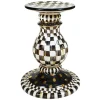 Courtly Check Pedestal Table Base|MacKenzie-Childs New