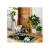 Courtly Check Plant Stand - Tall|MacKenzie-Childs Clearance