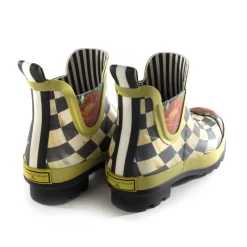 Courtly Check Rain Boots - Short - Size 9|MacKenzie-Childs