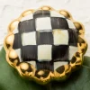 Courtly Check Round Knob|MacKenzie-Childs New