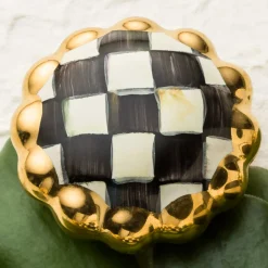 Courtly Check Round Knob|MacKenzie-Childs New
