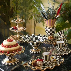Courtly Check Serving Platter|MacKenzie-Childs New