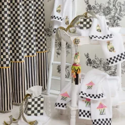 Courtly Check Shower Curtain|MacKenzie-Childs Best