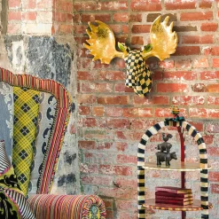 Courtly Check Small Moose|MacKenzie-Childs Hot