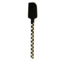 Courtly Check Spatula - Black|MacKenzie-Childs Clearance
