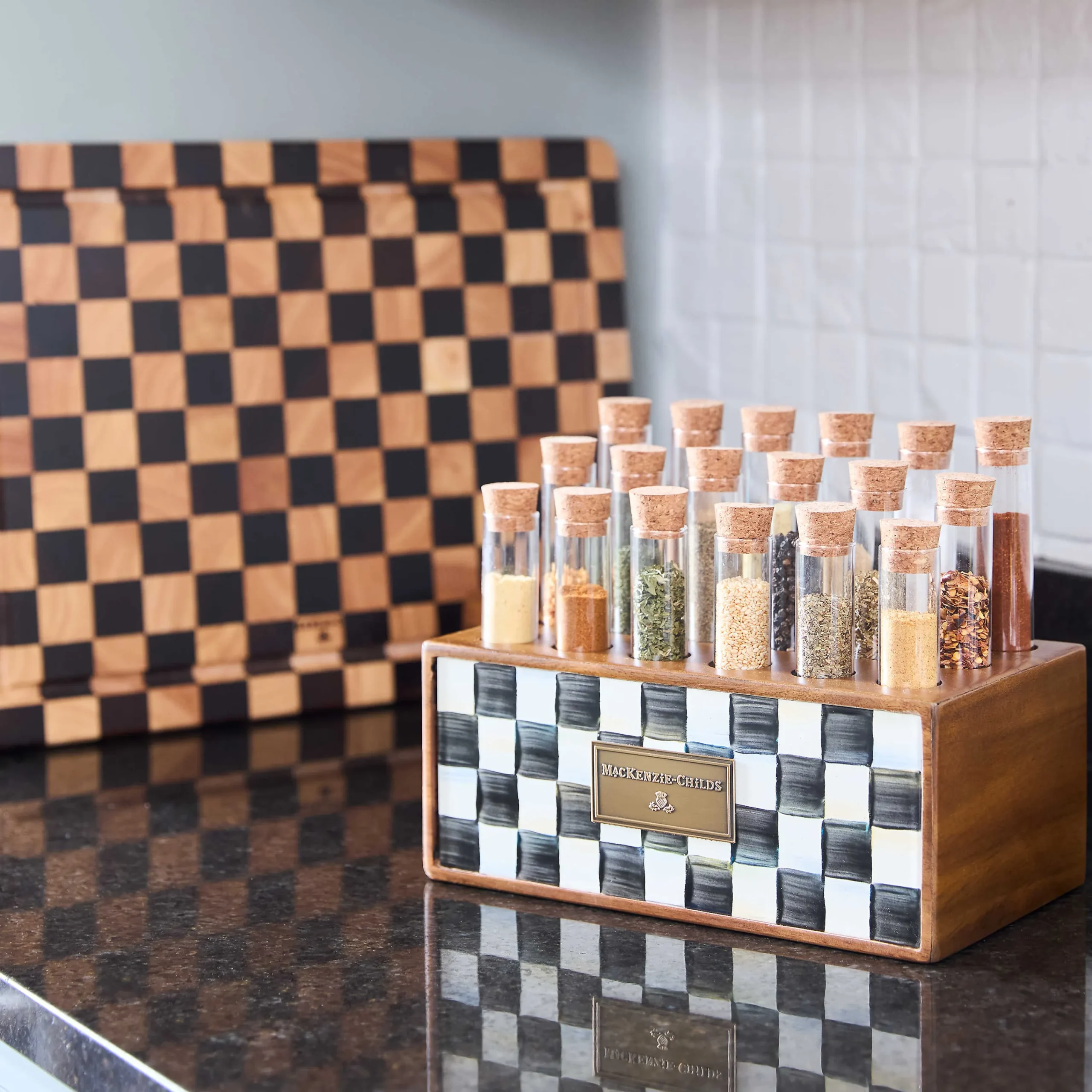 Courtly Check Spice Rack|MacKenzie-Childs Outlet