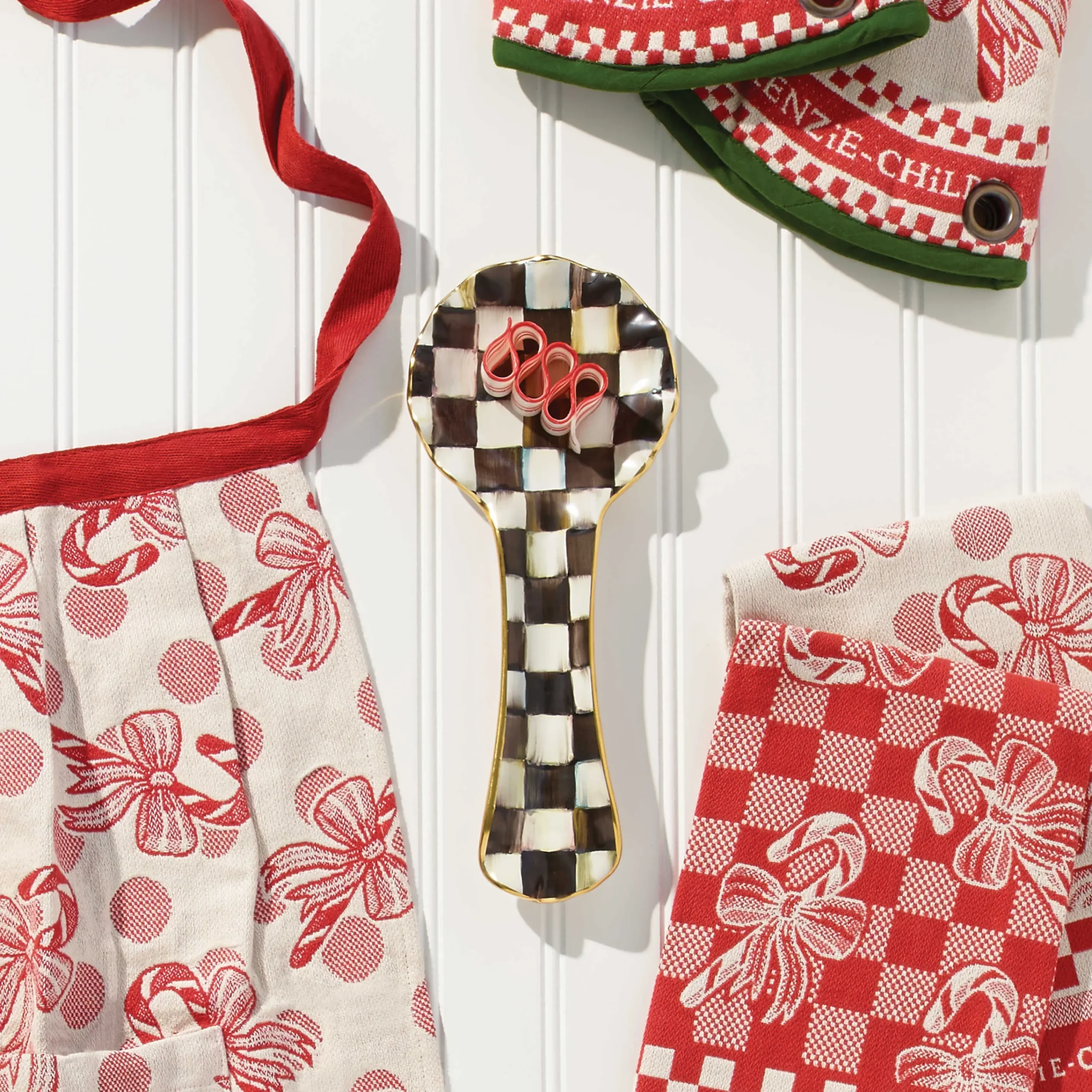 Courtly Check Spoon Rest|MacKenzie-Childs Online