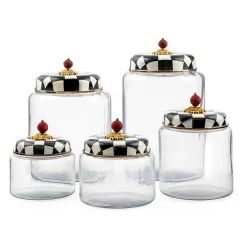 Courtly Check Storage Canister - Big|MacKenzie-Childs