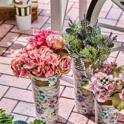 Courtly Check Summer Bouquet - Pink|MacKenzie-Childs