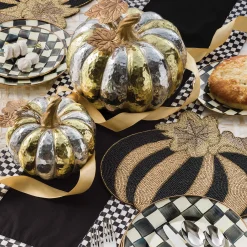 Courtly Check Table Runner - Black|MacKenzie-Childs Best