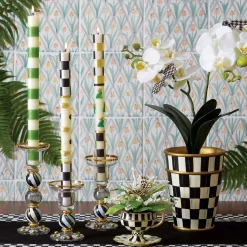 Courtly Check Table Runner - Black|MacKenzie-Childs Best