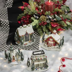 Courtly Check Table Runner - Black|MacKenzie-Childs Best