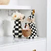 Courtly Check Tall Vase & Bouquet Set|MacKenzie-Childs New