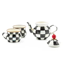 Courtly Check Tea Party Set|MacKenzie-Childs Clearance
