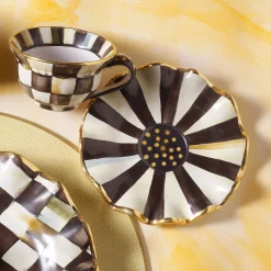 Courtly Check Teacup|MacKenzie-Childs Sale