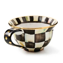 Courtly Check Teacup|MacKenzie-Childs Sale