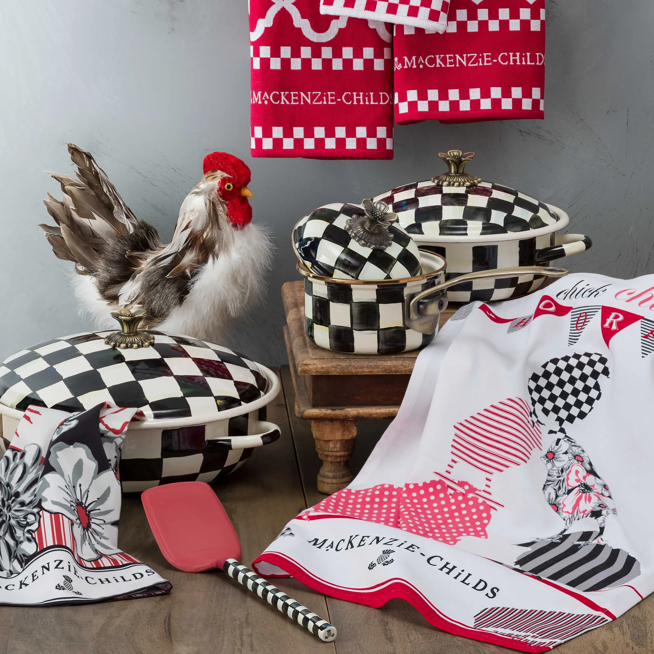 Courtly Check Turner|MacKenzie-Childs Clearance