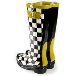 Courtly Check Wellies Planter|MacKenzie-Childs Best