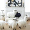 Courtly Check White Sheep - Large|MacKenzie-Childs