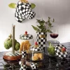 Courtly Check Wood Paper Towel Holder|MacKenzie-Childs Hot