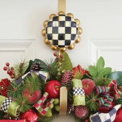 Courtly Check Wreath Hanger|MacKenzie-Childs Discount