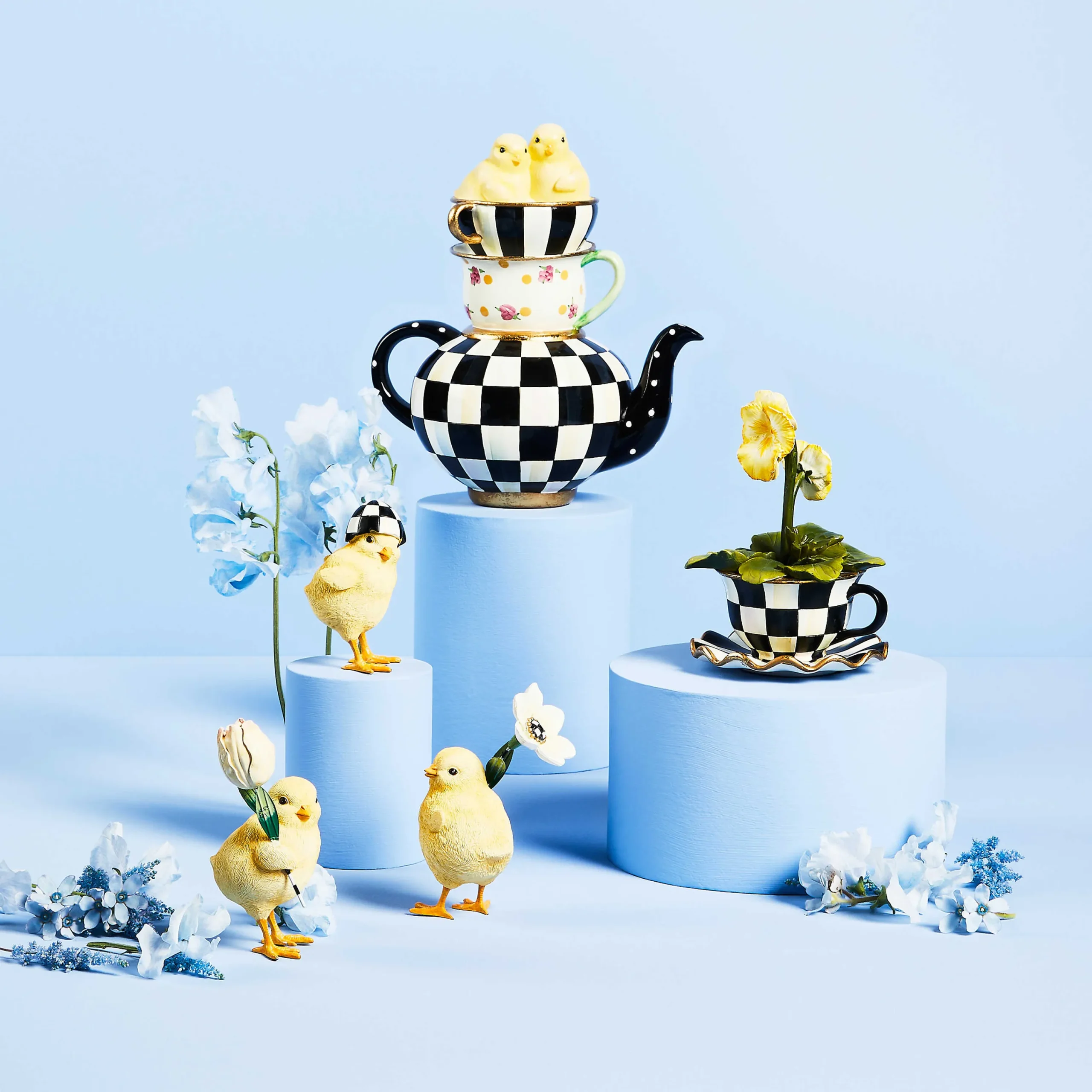 Courtly Chickatee Teapot|MacKenzie-Childs New