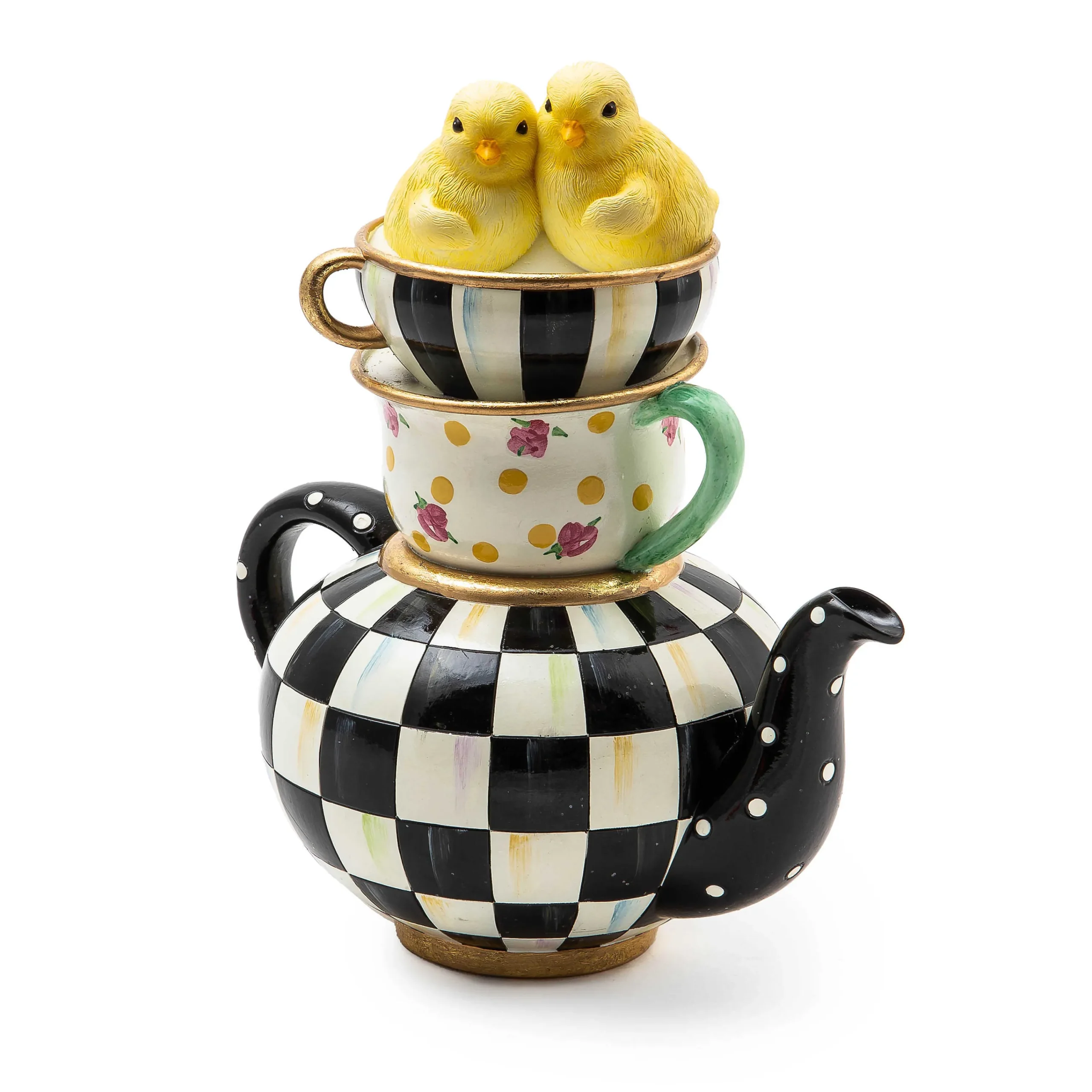 Courtly Chickatee Teapot|MacKenzie-Childs New
