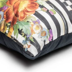 Courtly Flower Market Pillow|MacKenzie-Childs