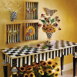 Courtly Stripe Console Table|MacKenzie-Childs Online