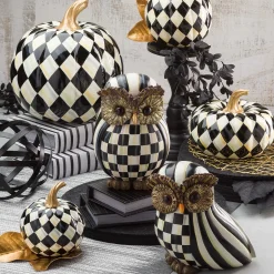 Courtly Stripe Owl|MacKenzie-Childs New