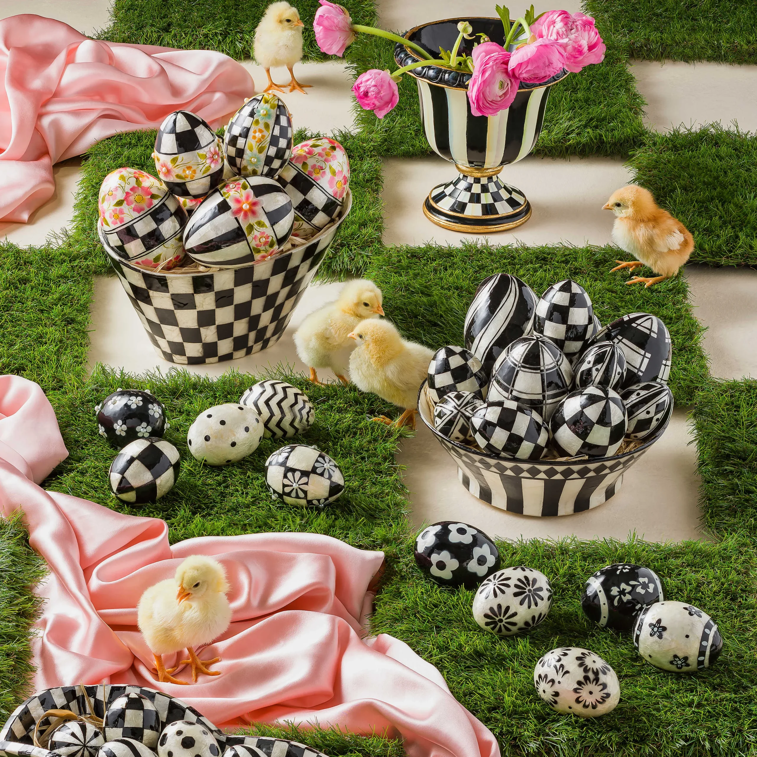 Courtly Stripe Tabletop Urn|MacKenzie-Childs Hot