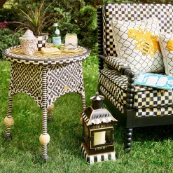 Courtyard Outdoor End Table|MacKenzie-Childs Hot