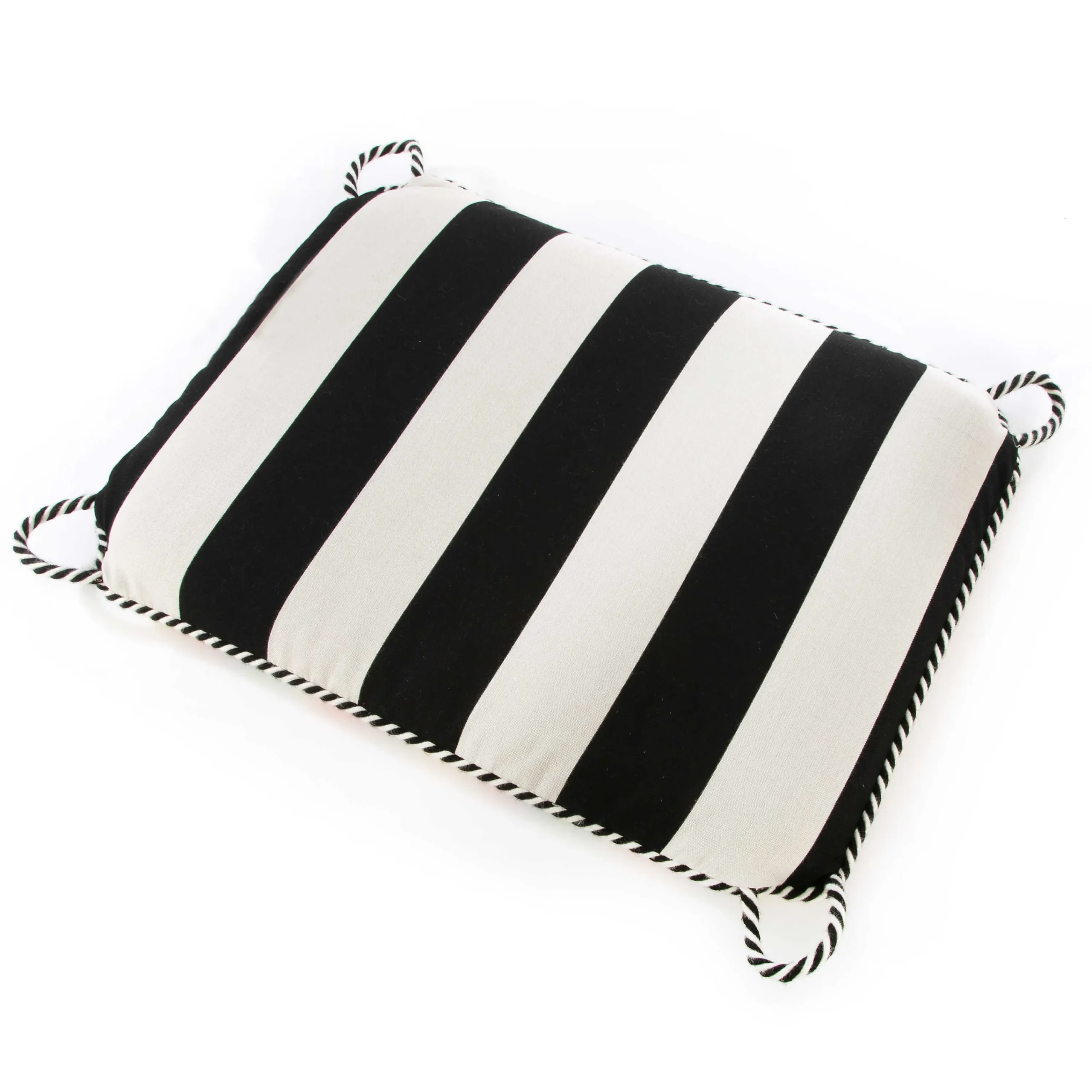 Courtyard Outdoor Ottoman Cushion - Bathing Hut|MacKenzie-Childs Clearance