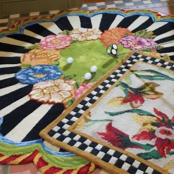 Cutting Garden Rug - 6' Round|MacKenzie-Childs