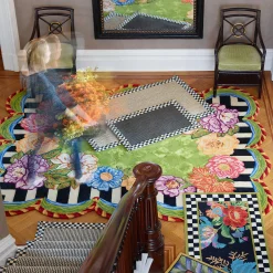 Cutting Garden Rug - 6'5" X 8'|MacKenzie-Childs Best