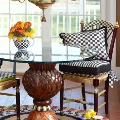 Dark Flower Basket Side Chair|MacKenzie-Childs New