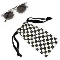 Diane Sunglasses - Clear|MacKenzie-Childs