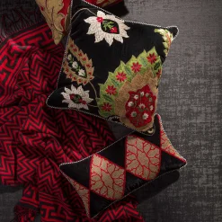 Evenfall Diamond Lumbar Pillow|MacKenzie-Childs Hot