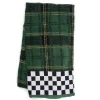Evergreen Plaid Bath Towel|MacKenzie-Childs Clearance