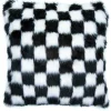 Fab Fur Check Pillow|MacKenzie-Childs Online