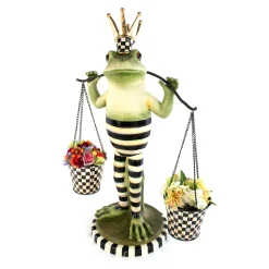 Fergal The Frog Double Plant Holder|MacKenzie-Childs Best
