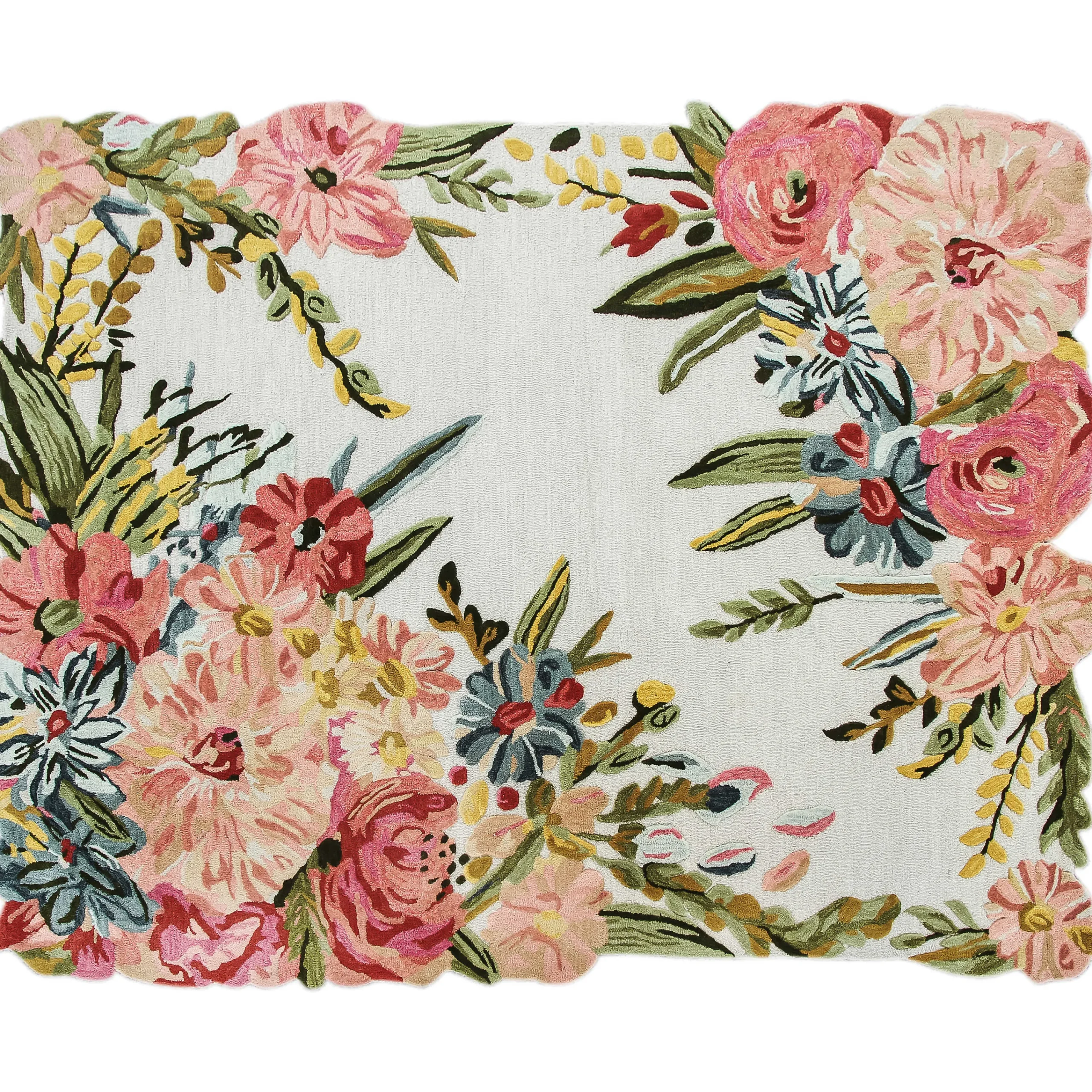 Flower Garden Rug - 8' X 10'|MacKenzie-Childs Online