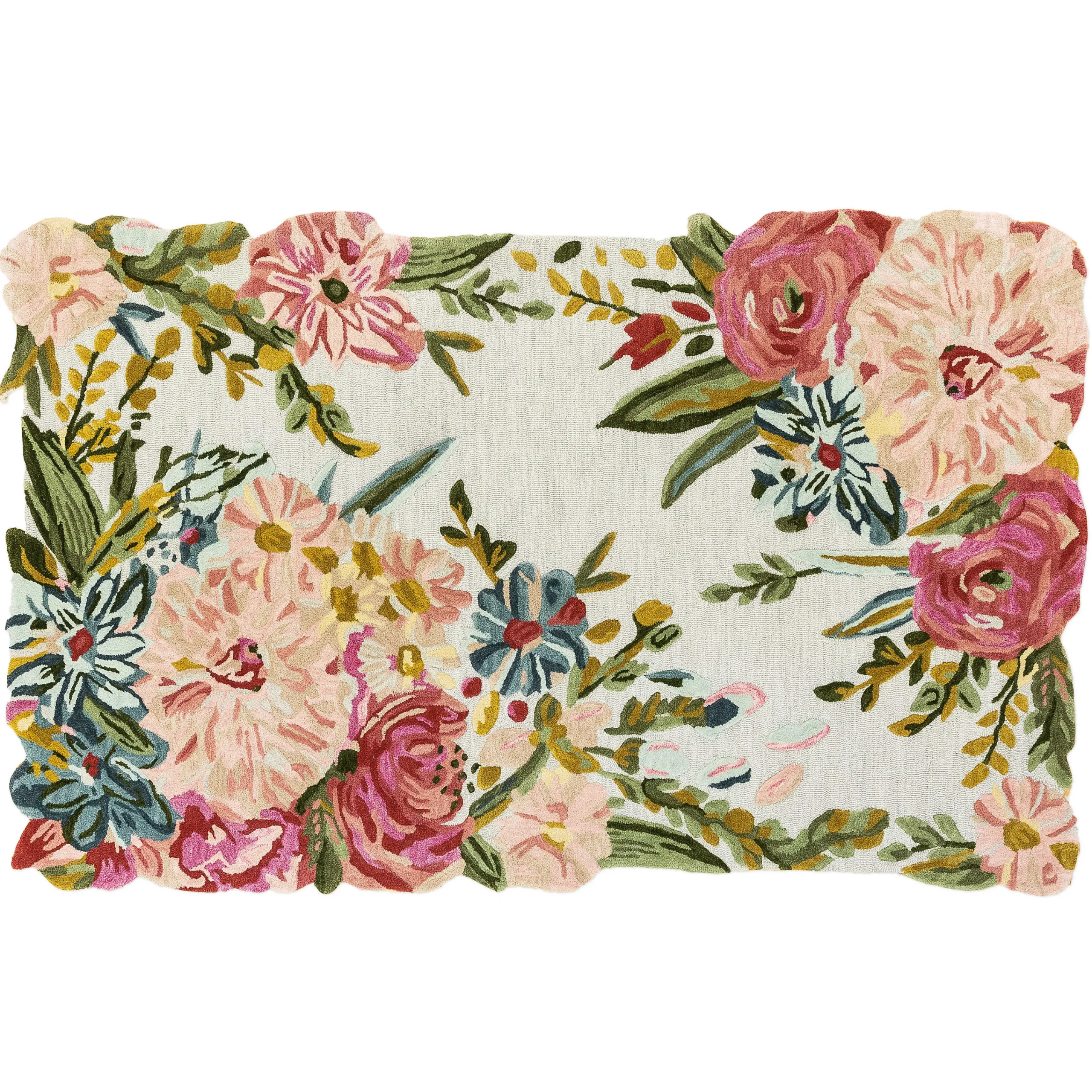 Flower Garden Rug - 5' X 8'|MacKenzie-Childs New
