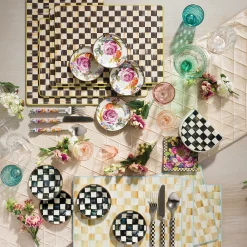 Flower Market Appetizer Plates - Set Of 4|MacKenzie-Childs Outlet